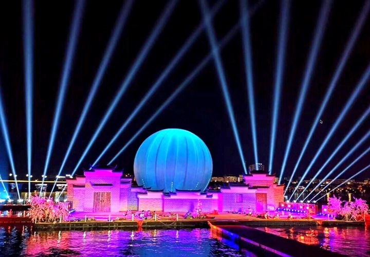 T.I Company Large Scale All-weather rainproof line array install