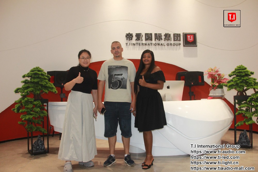 Moroccan Client Impressed by T.I's Audio, Lighting & LED Innovations