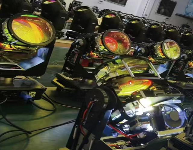 T.I factory production line staff